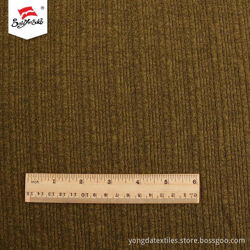 Custom Soft Hand Feel Thick Sweater Knit Fabric